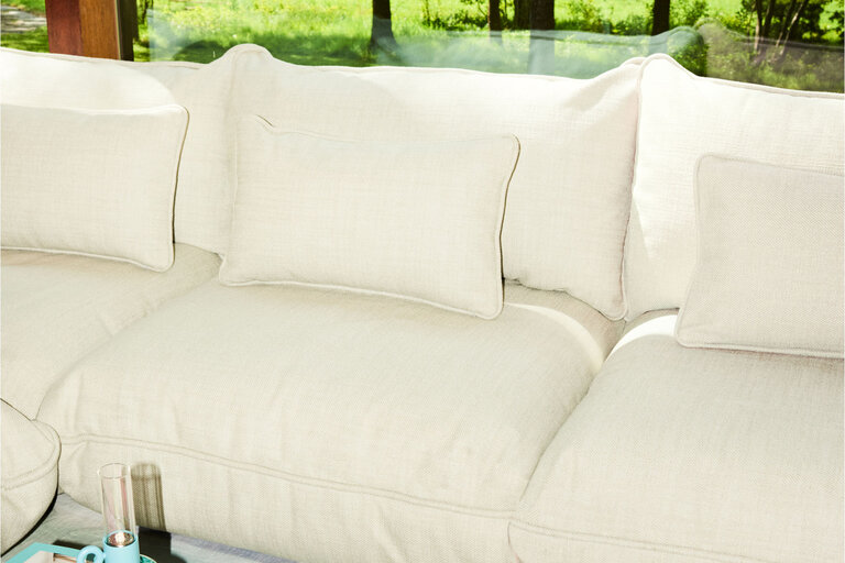 Fatboy Puff Weave Pillows Sierkussen Wit 65x20x38 Cm