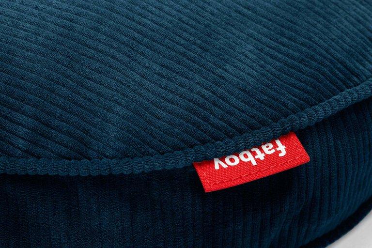 Fatboy Recycled Pill Pillow Cord Sierkussens Blauw Ø 40x7 Cm