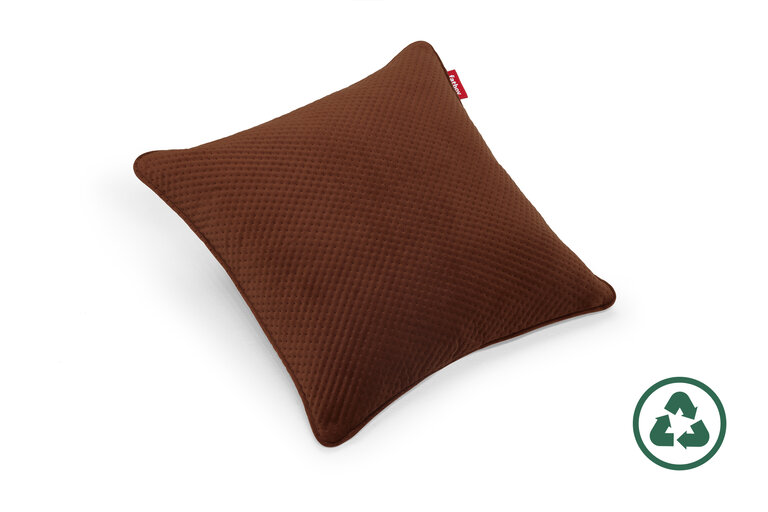 fatboy Recycled Square Pillow Royal Velvet Sierkussen van velvetstof 50 x 50 cm