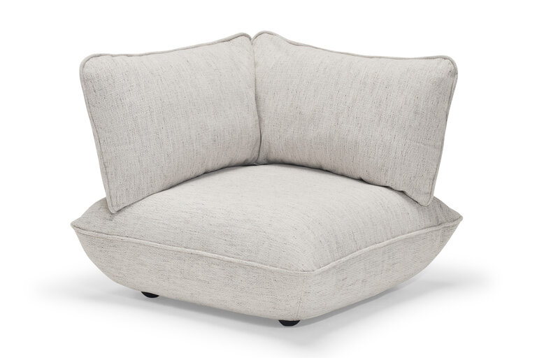 fatboy Sumo Corner Seat Mingle Modulaire binnenbank grijs 108x108x90 cm