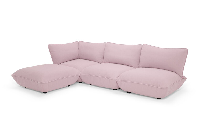 Fatboy Sumo Corner Seat Weave Modulaire Binnenbank Wit 108x108x90 Cm