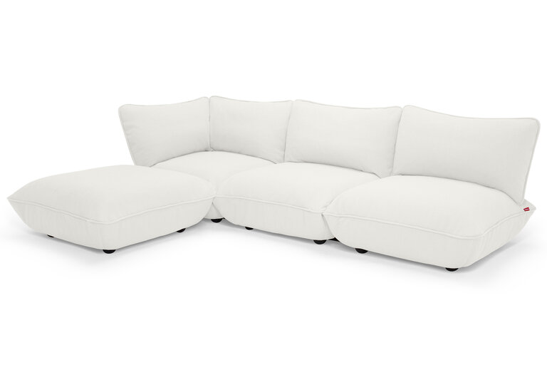 Fatboy Sumo Corner Sofa Weave Modulaire Hoekbank 301 cmx204.5x90 Cm