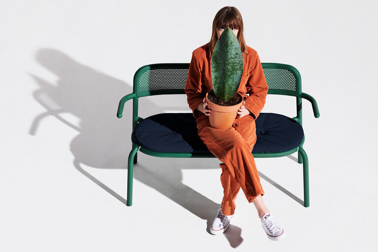 Fatboy Toní Bankski Pillow Tuinkussen Blauw 109x42x2 Cm