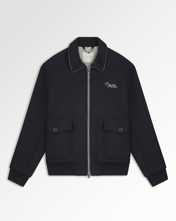 filling pieces Bomber Jacket Black