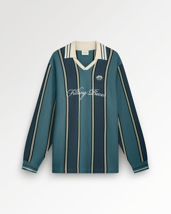 filling pieces Knit Football Jersey Dark Green