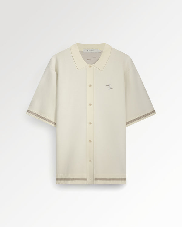 filling pieces Knit Shirt Classic Antique White