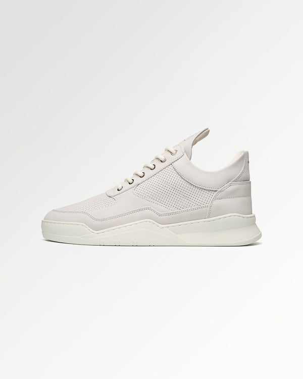 filling pieces Low Top Ghost Panel All White