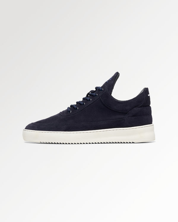 filling pieces Low Top Organic Suede Navy