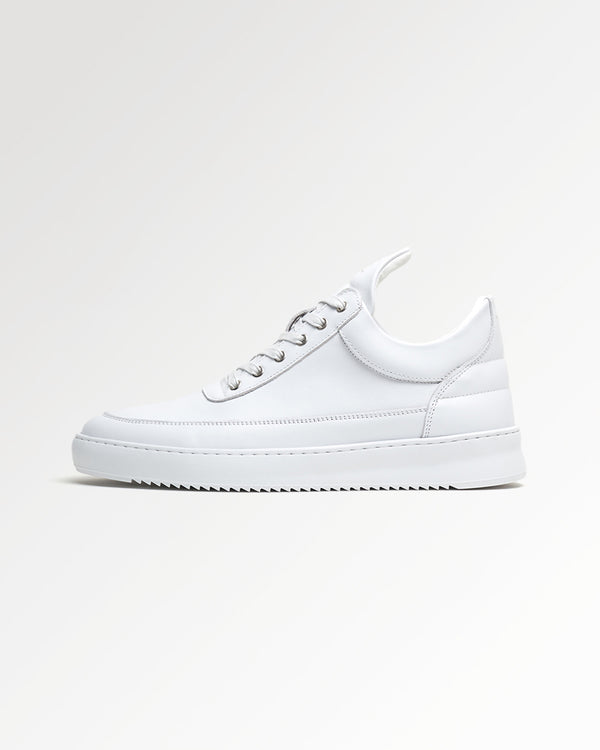 filling pieces Low Top Ripple Nappa White