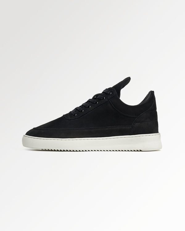 filling pieces Low Top Ripple Nubuck Black