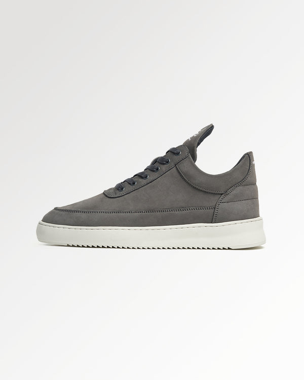 filling pieces Low Top Ripple Nubuck Dark Grey