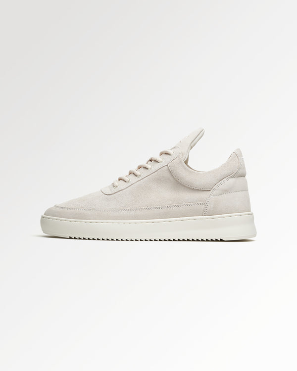filling pieces Low Top Suede Organic Off White