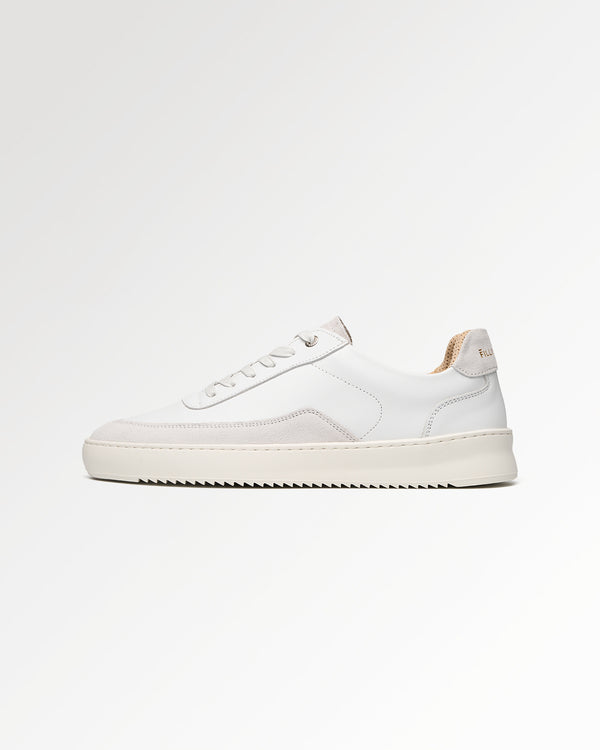 filling pieces Mondo Squash Suede White