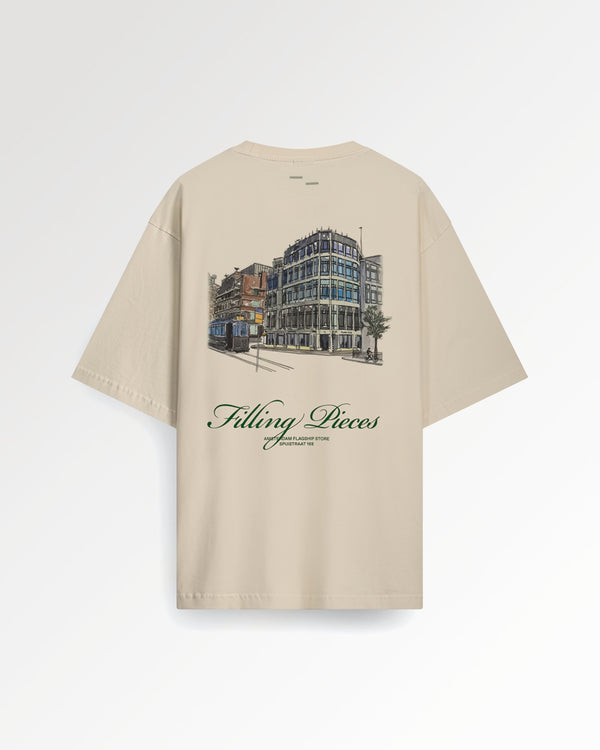 filling pieces T-shirt Boxy Flagship Antique White