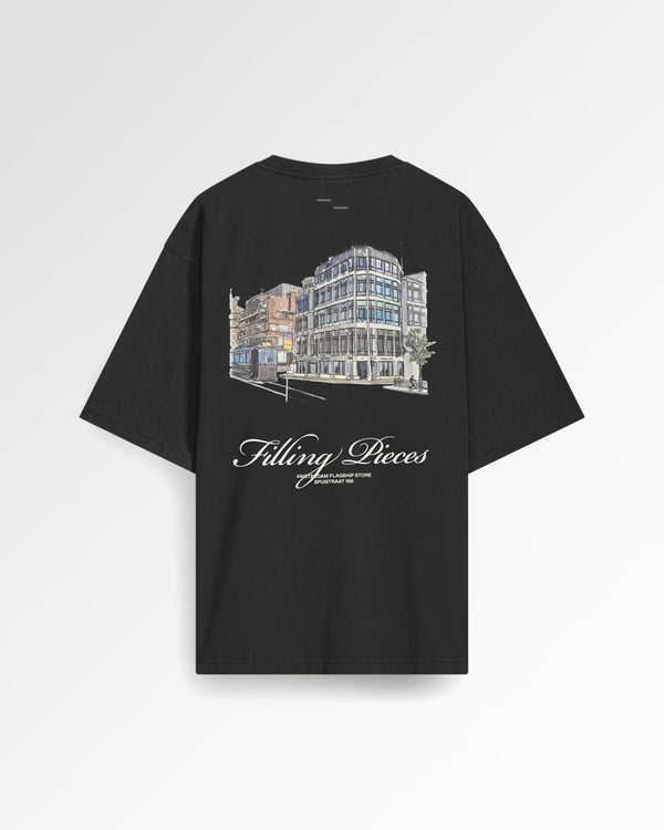 filling pieces T-shirt Boxy Flagship Vintage Black