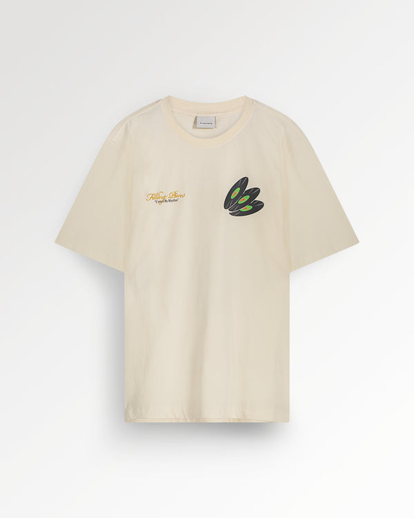 filling pieces T-shirt DJ Antique White