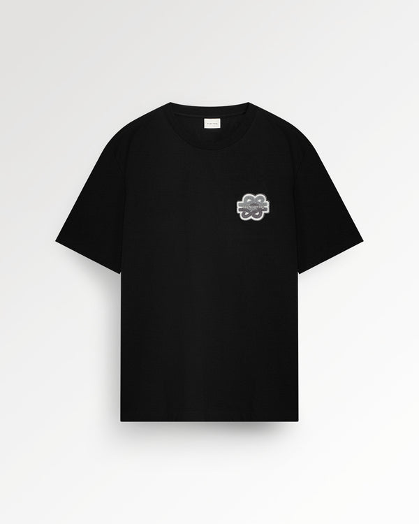 filling pieces T-shirt Gowtu Tonal Black