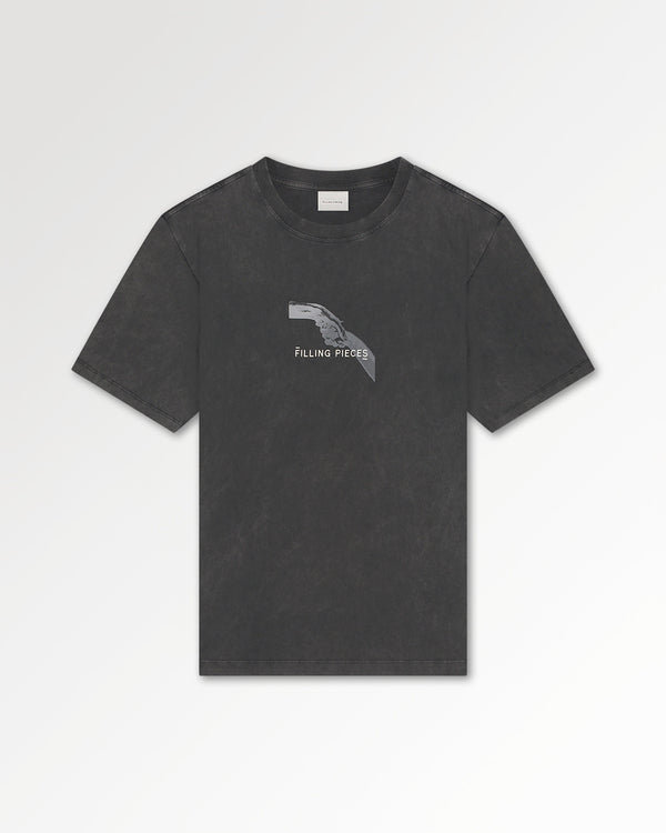 filling pieces T-shirt Handshake Vintage Black