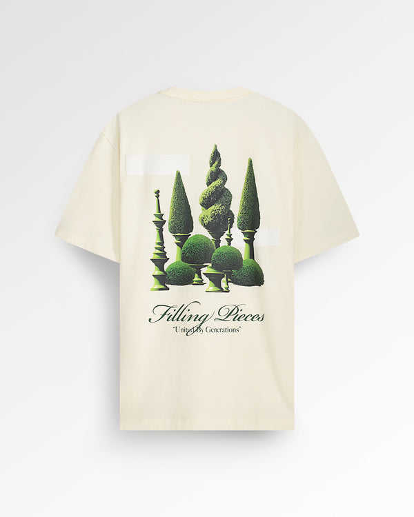 filling pieces T-shirt Topiary Antique White