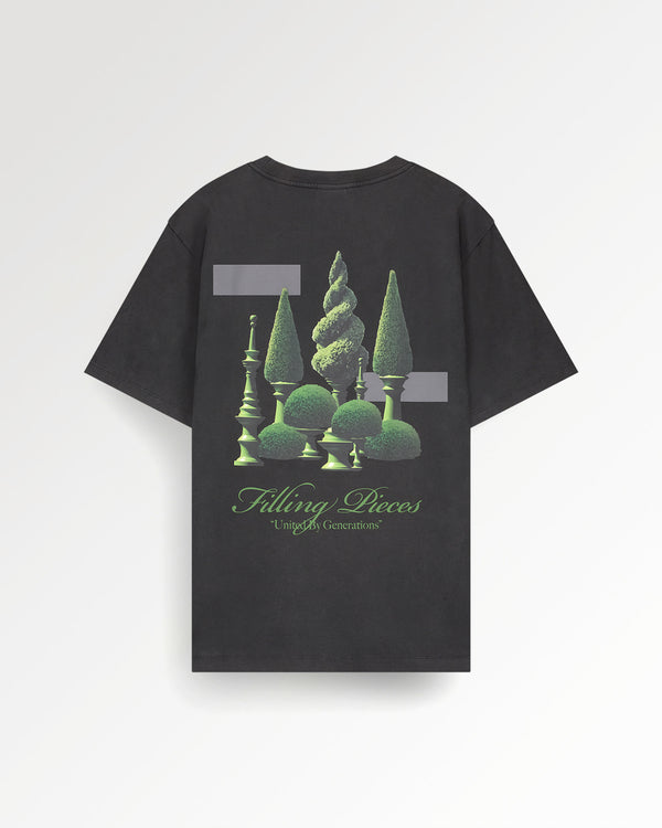 filling pieces T-shirt Topiary Vintage Black