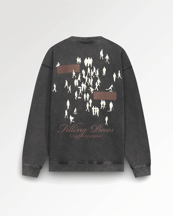 filling pieces Sweatshirt United by Generations Vintage Black