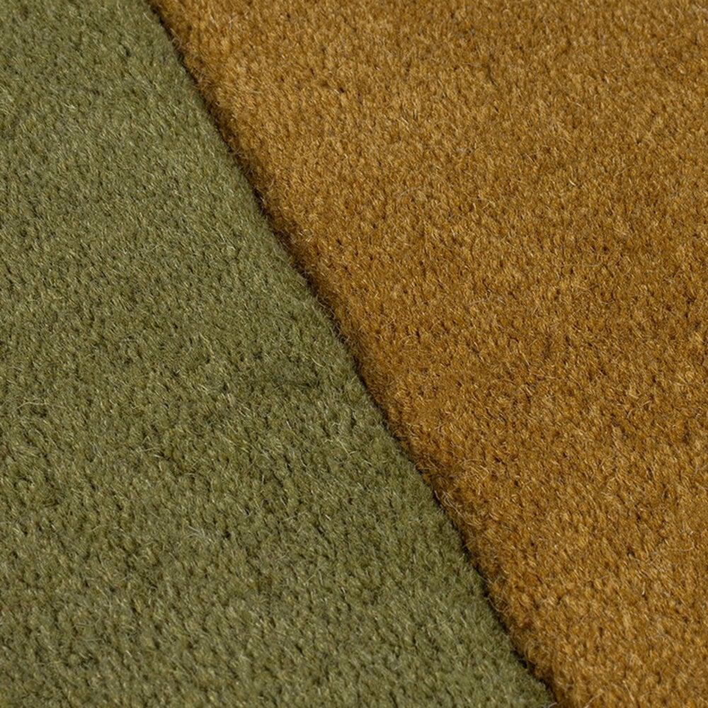 Flycarpets Abstract Vloerkleed - Stracto Lozenge - Organische Vorm Modern - Groen / Multi