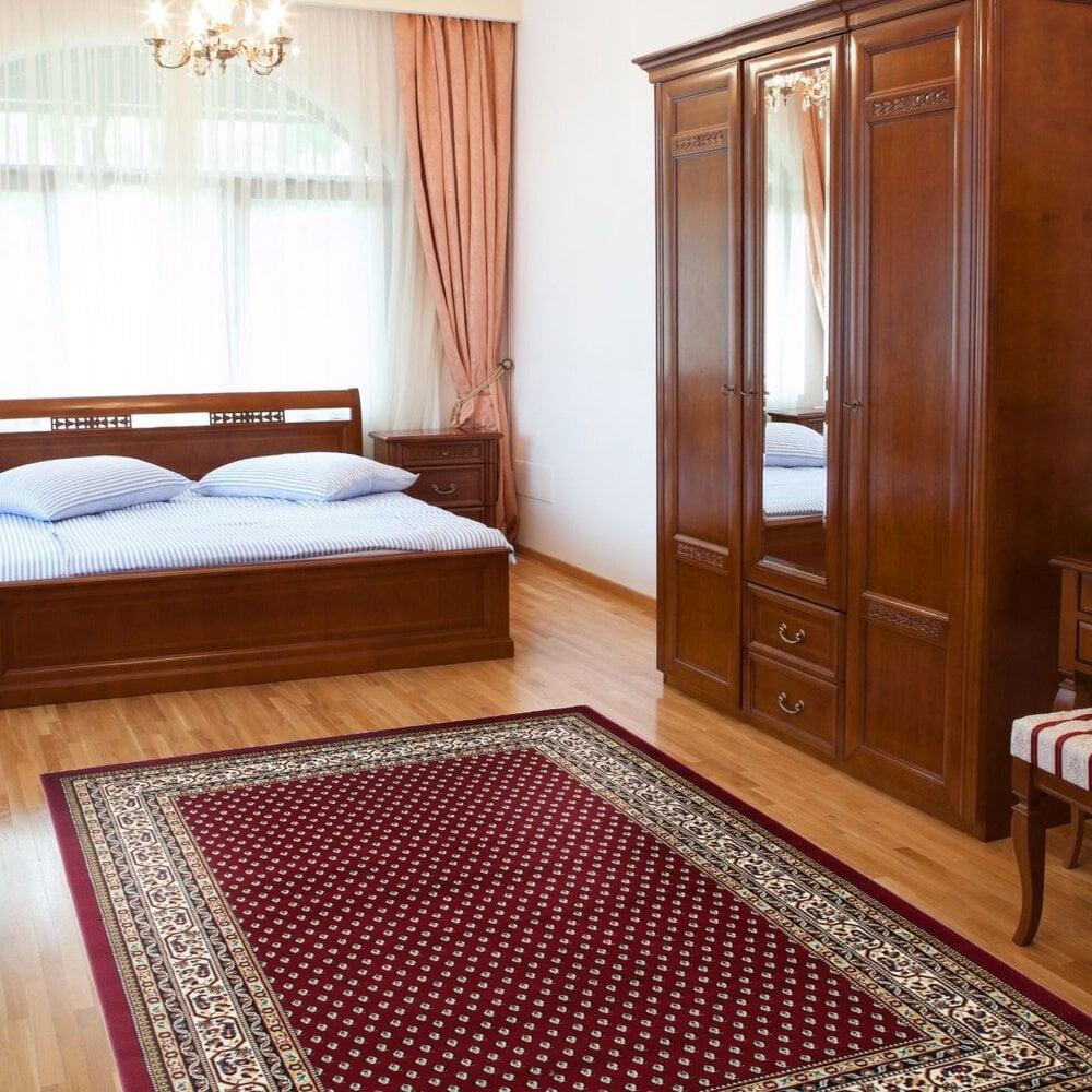 Flycarpets Ahlat Klassiek Rood Vloerkleed - Oosters Motief