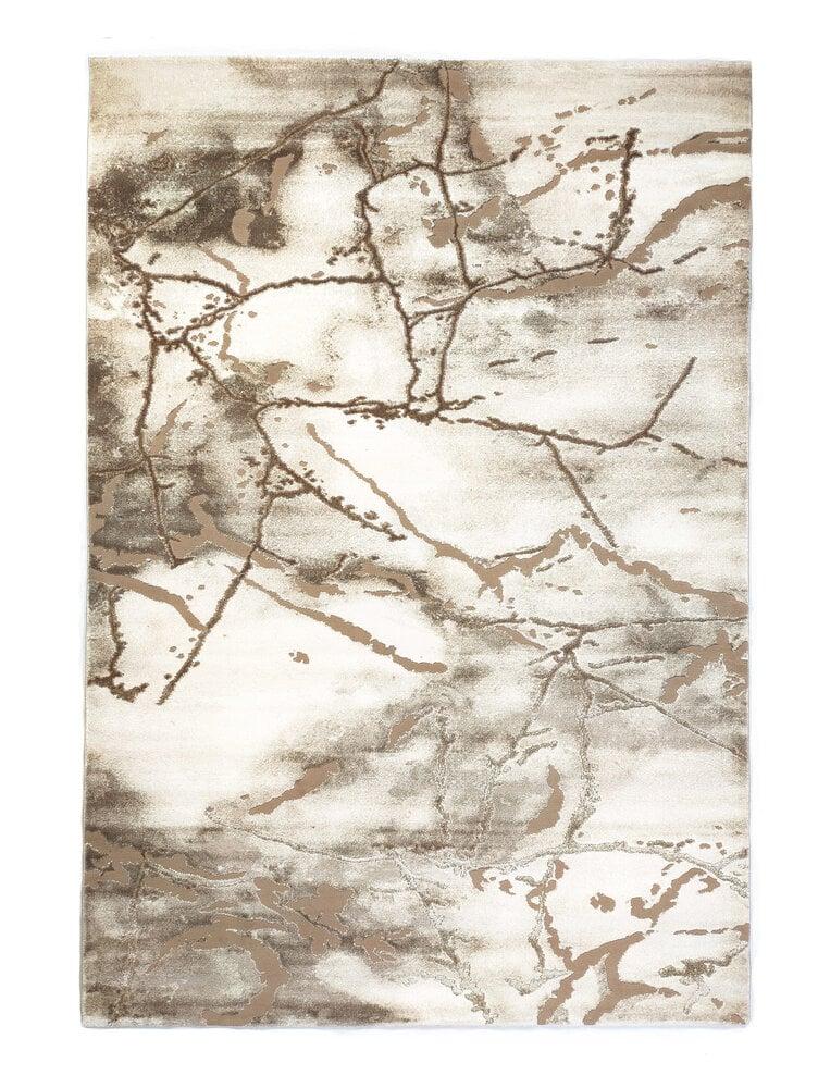 Flycarpets Alba Modern Beige Vloerkleed - Marmer Design