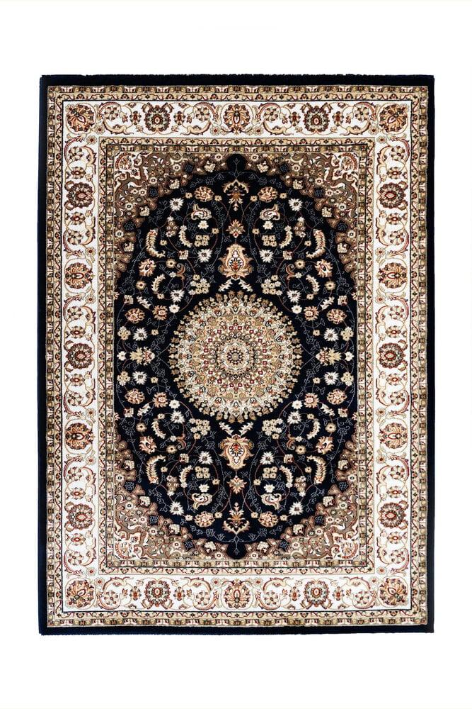 Flycarpets Alcon Klassiek Donkerblauw Vloerkleed - Oosters