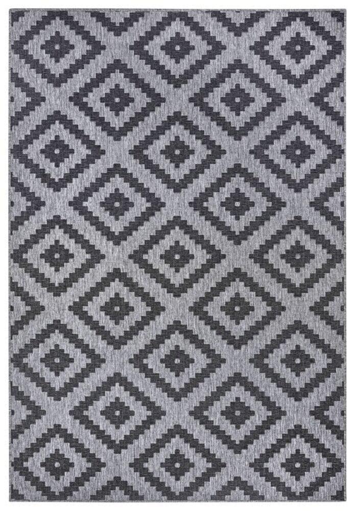 Flycarpets Binnen & Buiten Omkeerbaar Vloerkleed - Malta Grijs