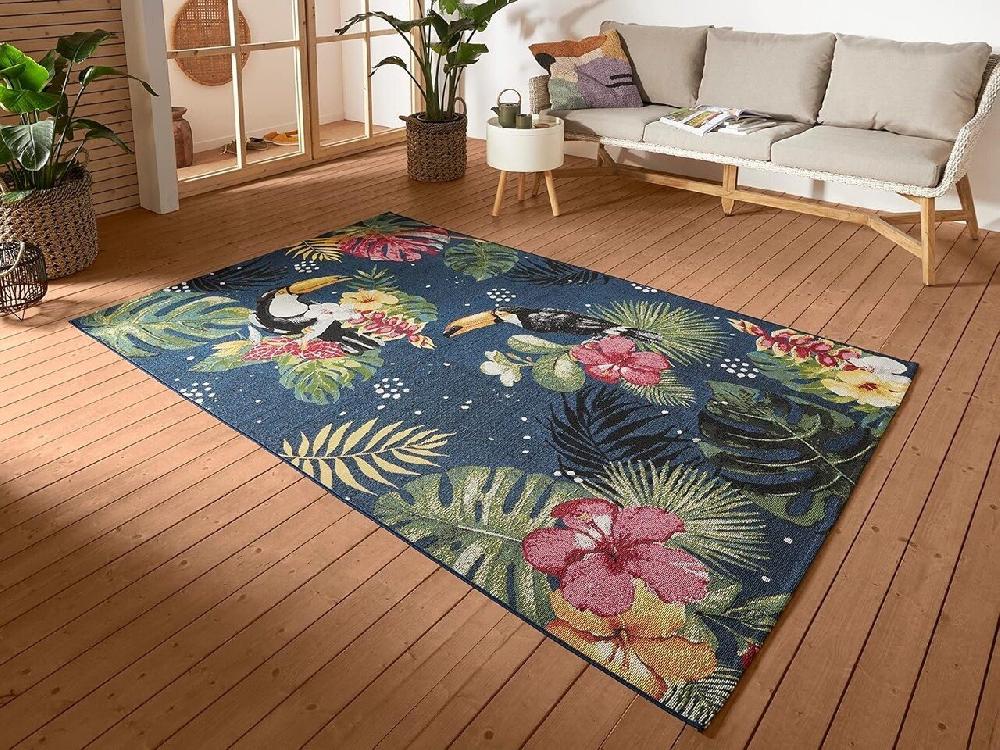 Flycarpets Binnen- En Buitenkleed - Tropical Dream Multicolor