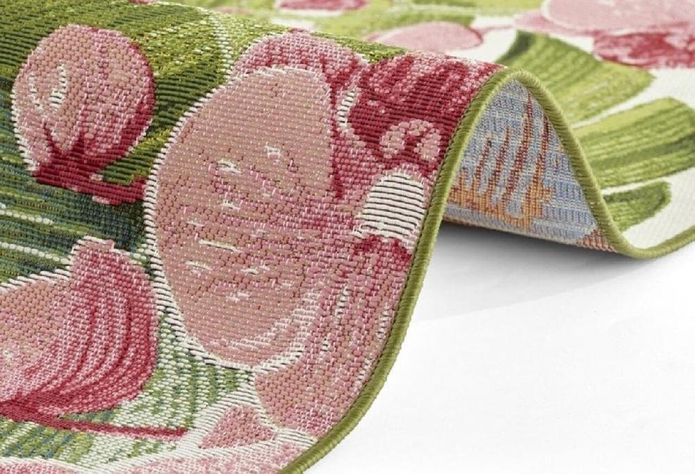Flycarpets Binnen- En Buitenkleed - Tropical Flamingo Multicolor