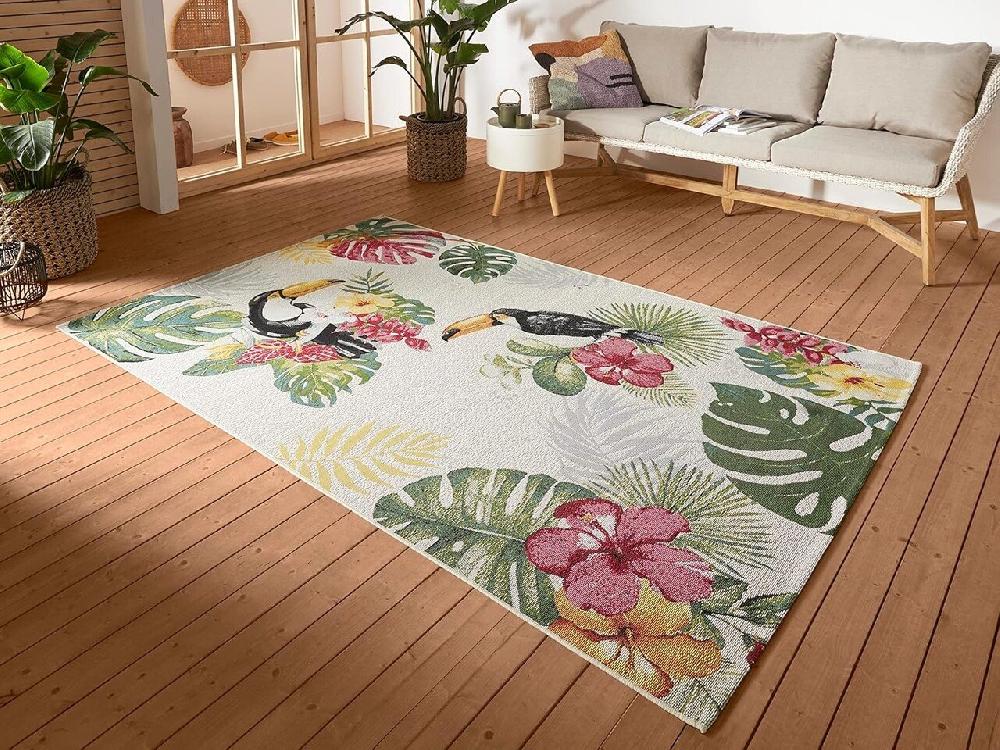 Flycarpets Binnen- En Buitenkleed - Tropical Multicolor