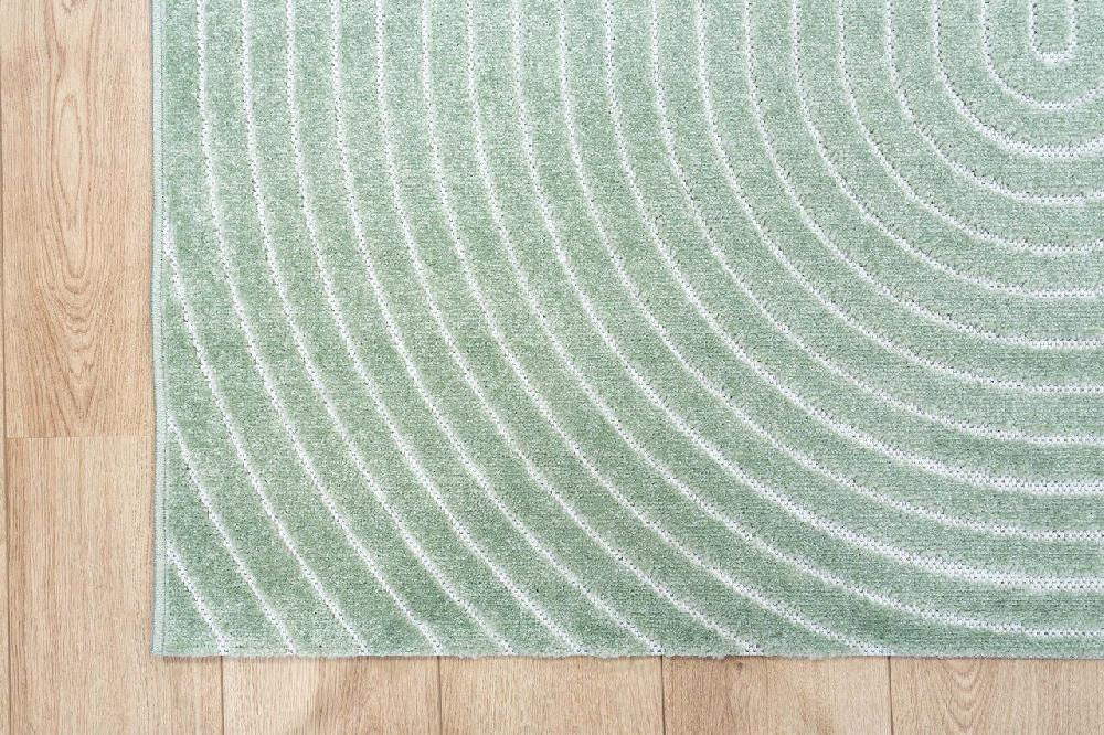 Flycarpets Binnen- En Butenkleed - Algarve Plus Japandi Groen