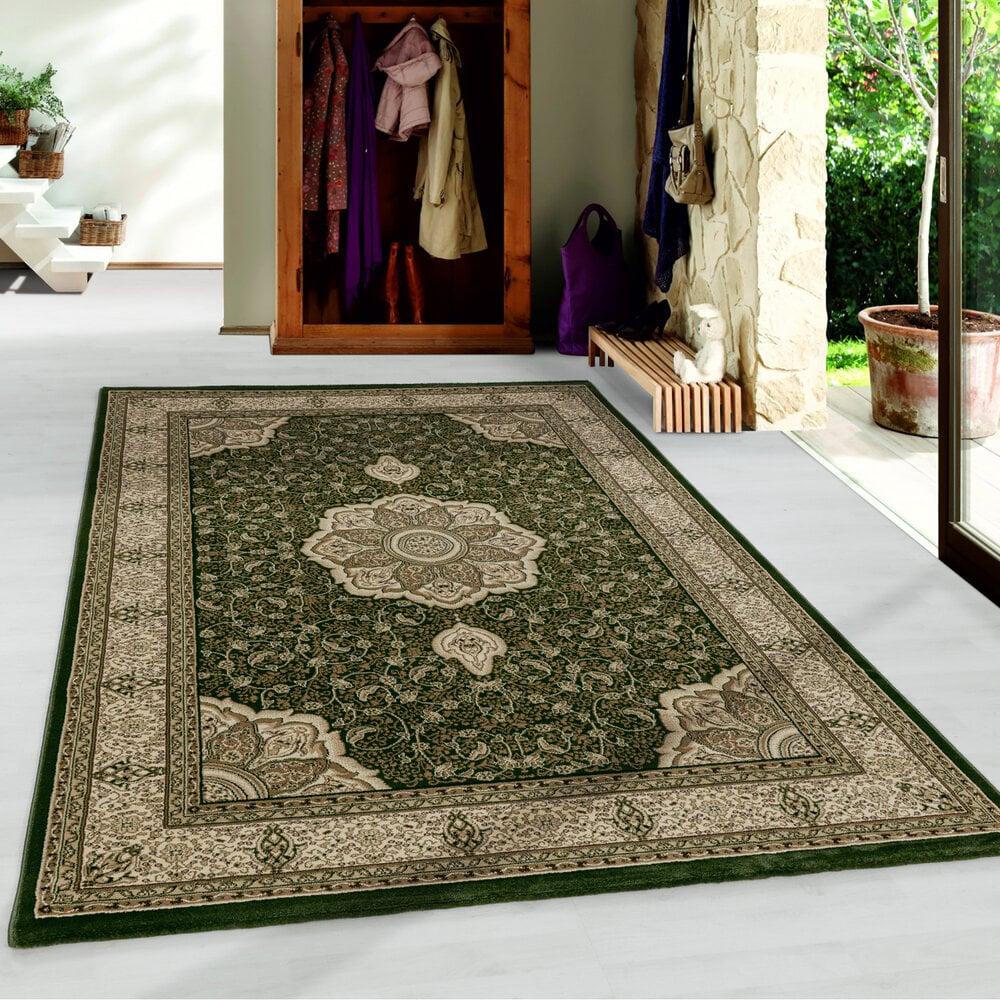 Flycarpets Bukhara Klassiek Groen Vloerkleed - Oosters Motief