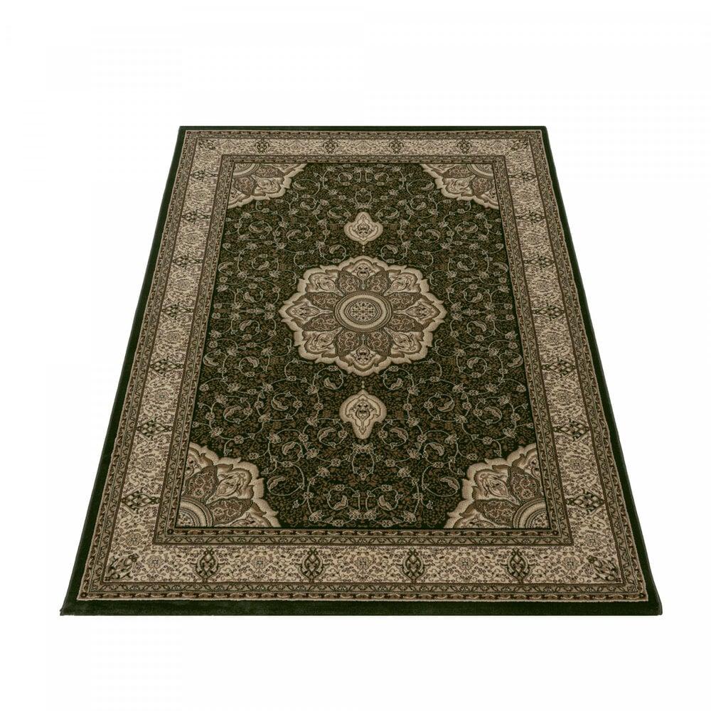 Flycarpets Bukhara Klassiek Groen Vloerkleed - Oosters Motief