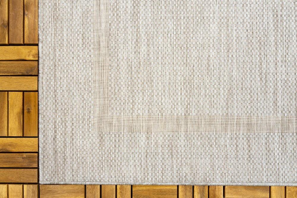 Flycarpets Capri Buitenkleed Indoor & Outdoor Lichtgrijs