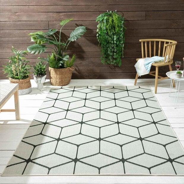 flycarpets Capri Indoor En Outdoor Crème vloerkleed