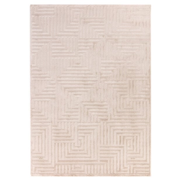 flycarpets Cara vloerkleed - Cubico Modern Japandi - Beige