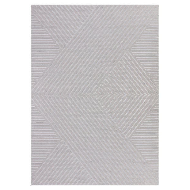 flycarpets Cara vloerkleed - Intersecto Modern Japandi - Zilver