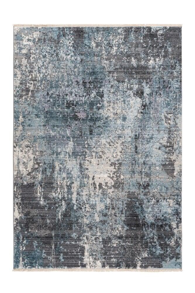 Flycarpets Colonia Modern Grijs Blauw Vloerkleed - Vintage