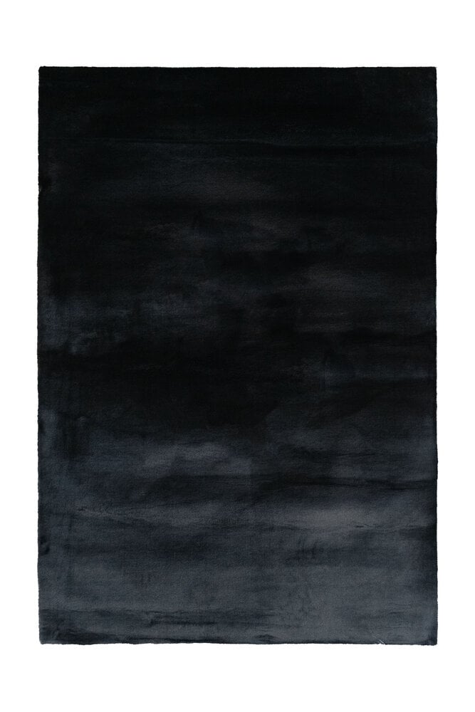 Flycarpets Comfy Vicenza Vloerkleed - Zacht Hoogpolig - Zwart