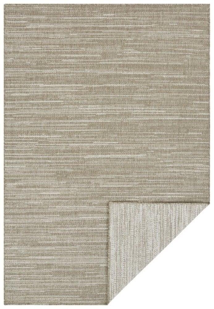 Flycarpets Elle Decoration - Binnen & Buitenkleed - Omkeerbaar - Gemini - Gemeleerd - Beige