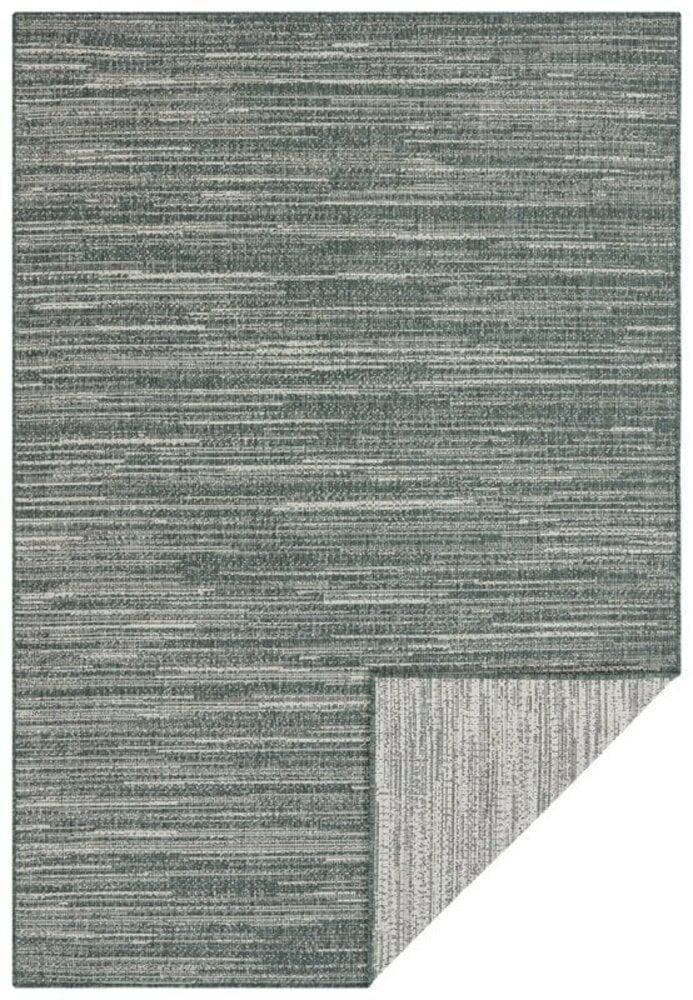 Flycarpets Elle Decoration - Binnen & Buitenkleed - Omkeerbaar - Gemini - Gemeleerd - Groen