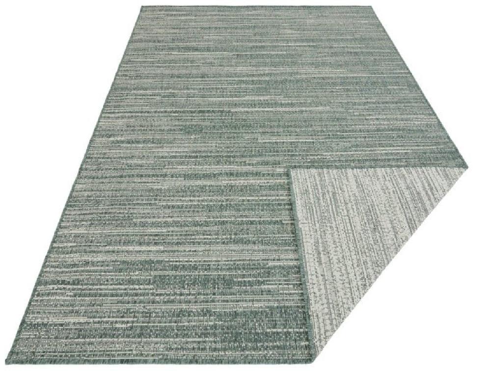 Flycarpets Elle Decoration - Binnen & Buitenkleed - Omkeerbaar - Gemini - Gemeleerd - Groen