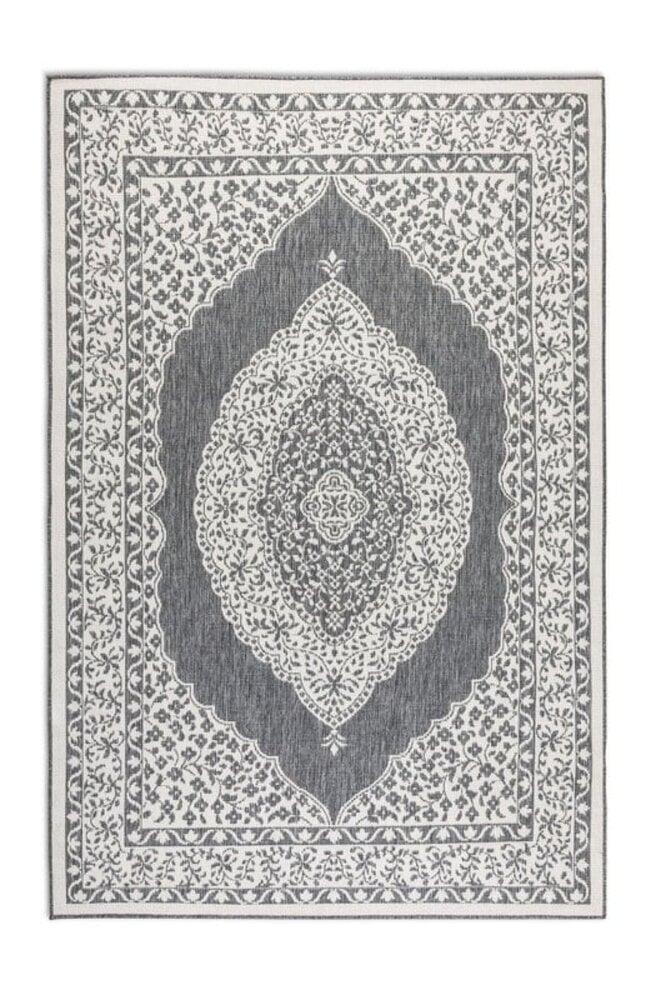 Flycarpets Elle Decoration - Binnen & Buitenkleed - Omkeerbaar - Meekly - Zilver