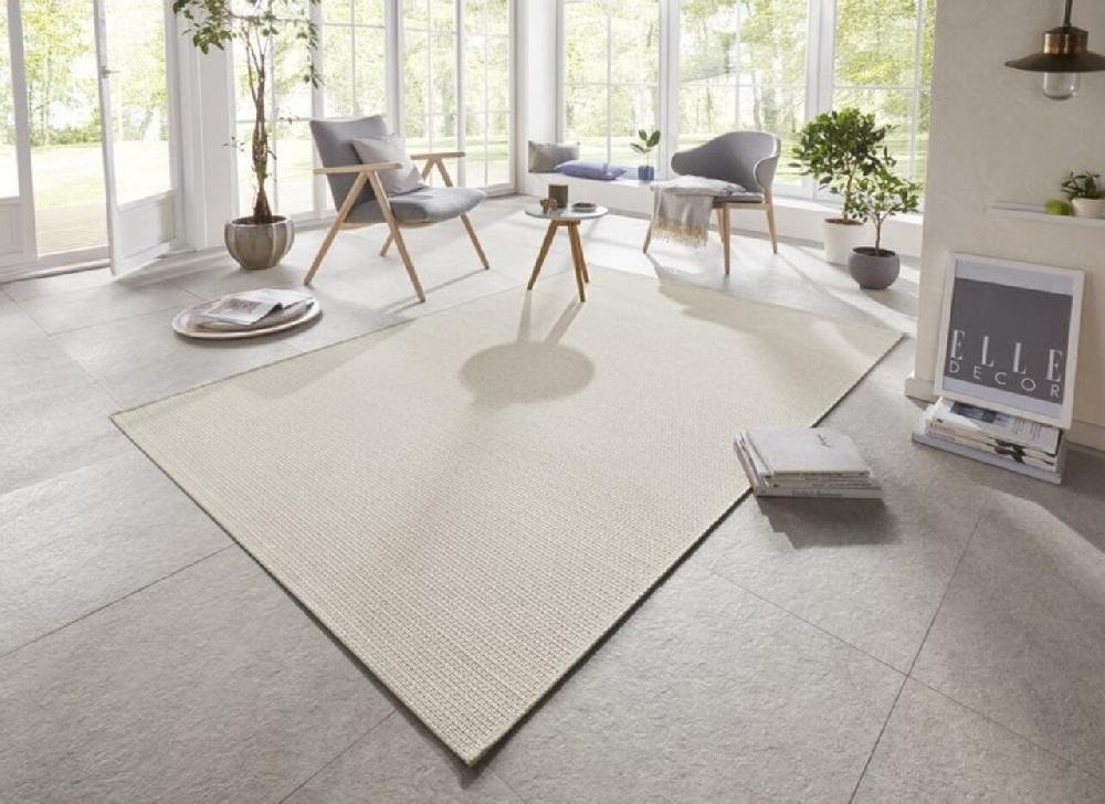 Flycarpets Elle Decoration - Binnen & Buitenkleed - Secret - Laagpolig - Beige