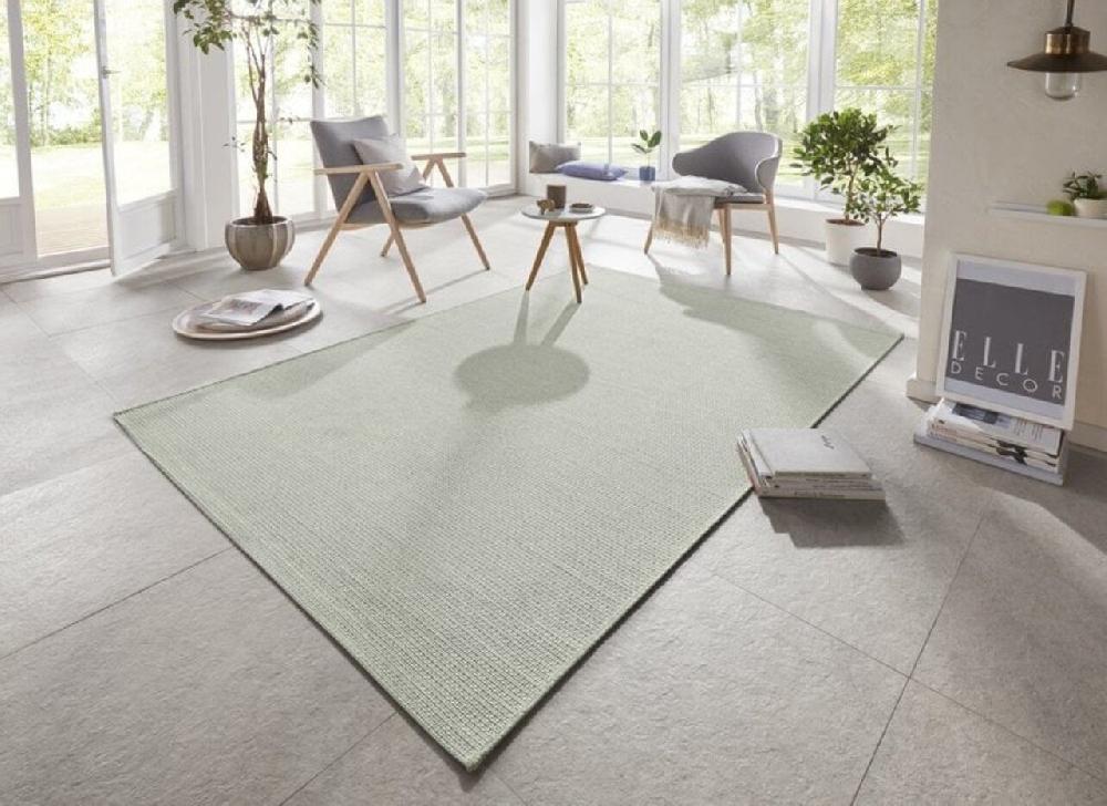 Flycarpets Elle Decoration - Binnen & Buitenkleed - Secret - Laagpolig - Groen