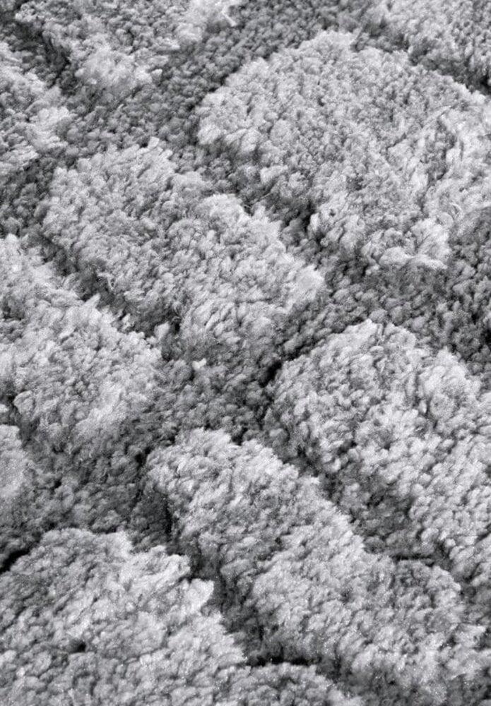 Flycarpets Elle Decoration - Gallery - Hoogpolig Vloerkleed - Artistique - Lichtgrijs