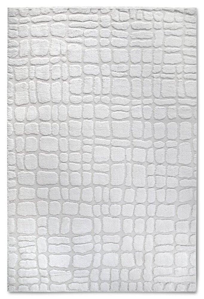 Flycarpets Elle Decoration - Gallery - Hoogpolig Vloerkleed - Artistique - Crème Wit